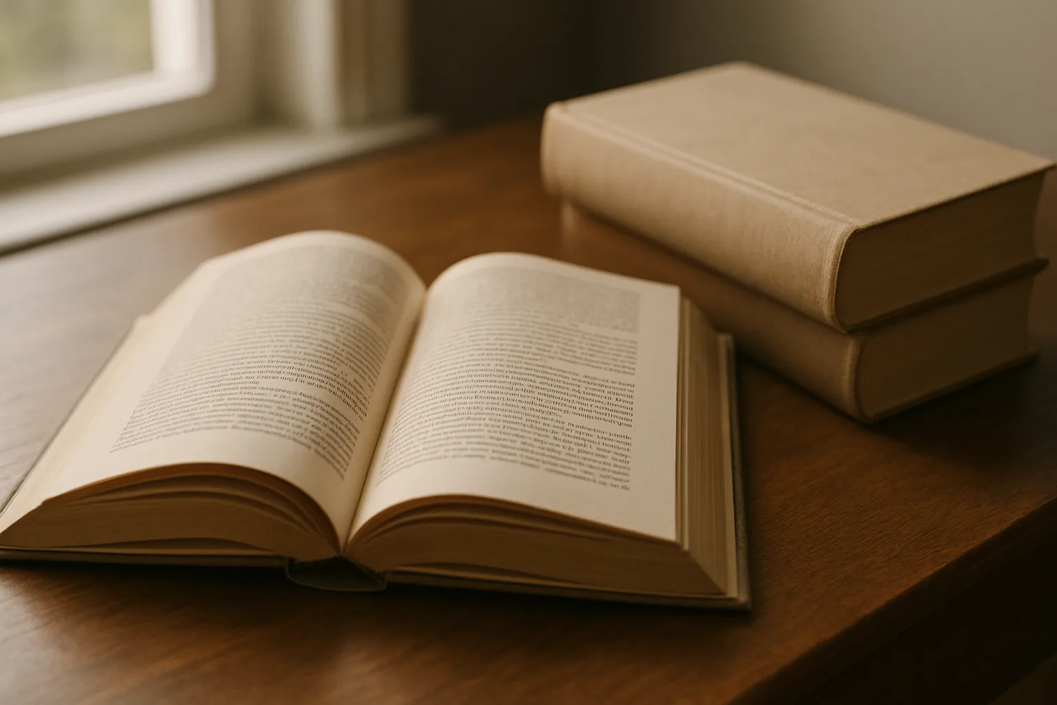 Deux éditions d’un roman classique ouvertes sur une table de lecture.